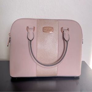 Pink and Rose Gold Michael Kors Purse